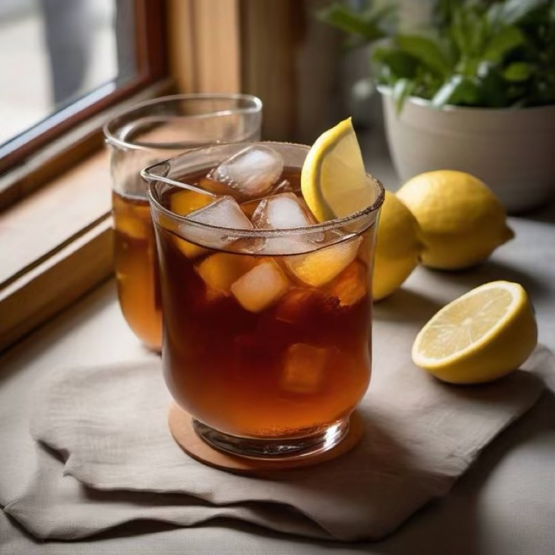 AI-generated illustration of Porch Iced Tea Lemonade