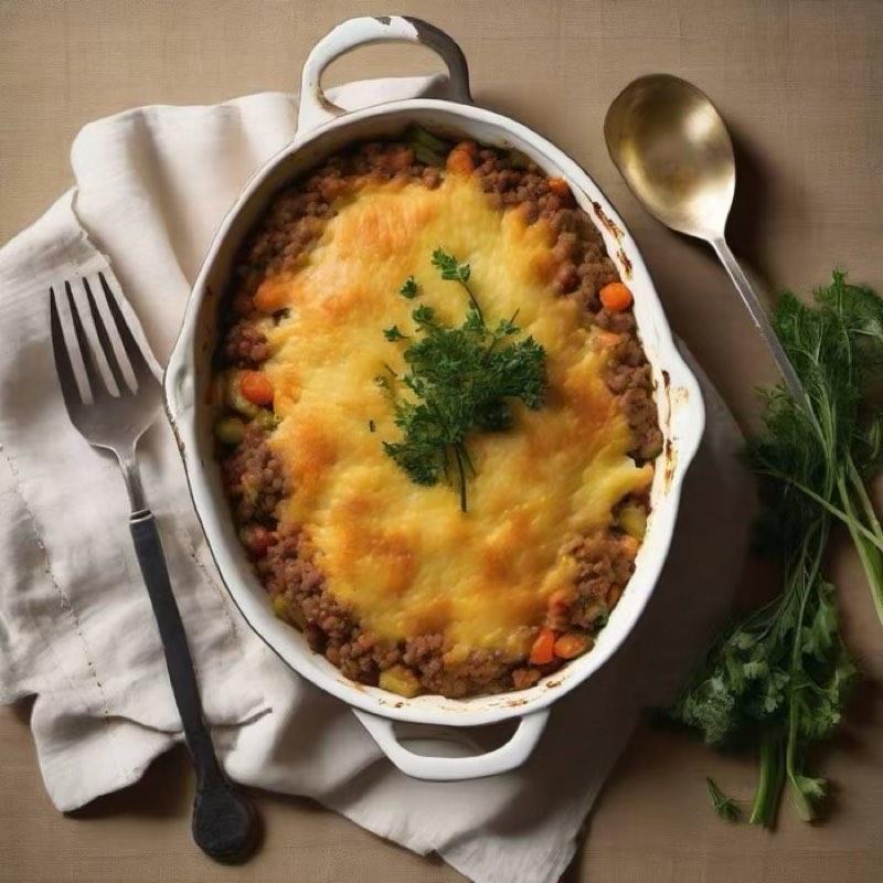 AI-generated illustration of Shepherd's Pie