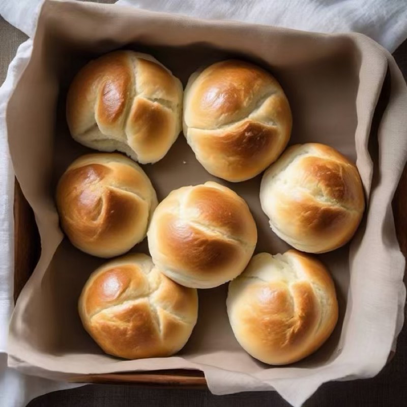 AI-generated illustration of Jamaican Coco Bread