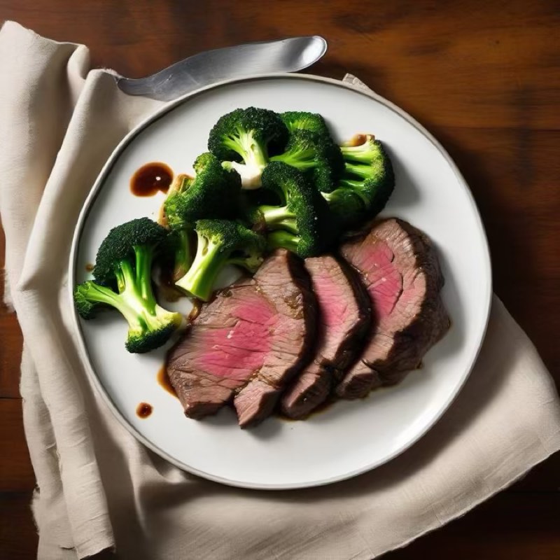 AI-generated illustration of Beef and Broccoli