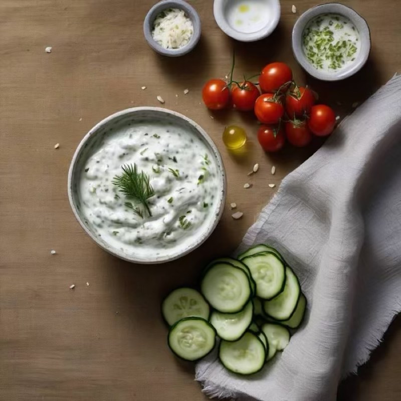 AI-generated illustration of Tzatziki