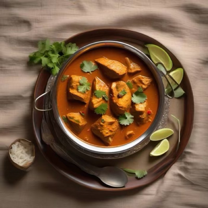 AI-generated illustration of Goan Fish Curry