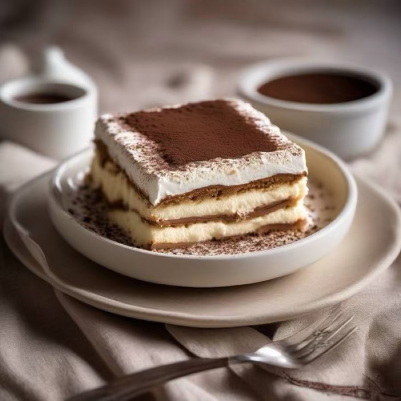 AI-generated illustration of Classic Tiramisu