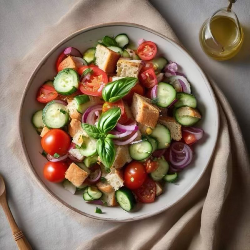 AI-generated illustration of Tuscan Panzanella