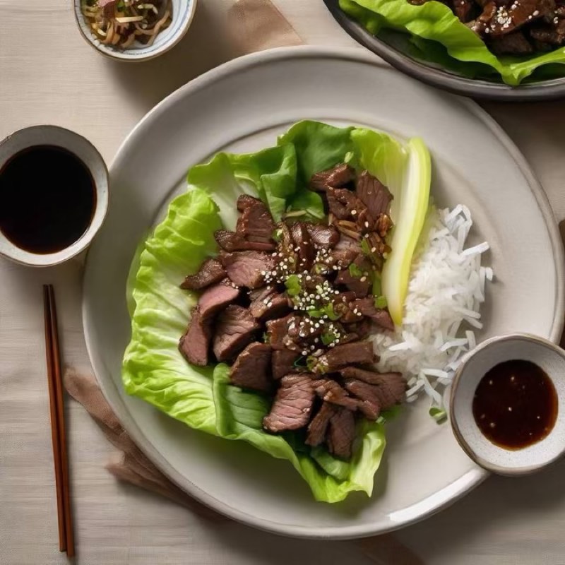 AI-generated illustration of Beef Bulgogi