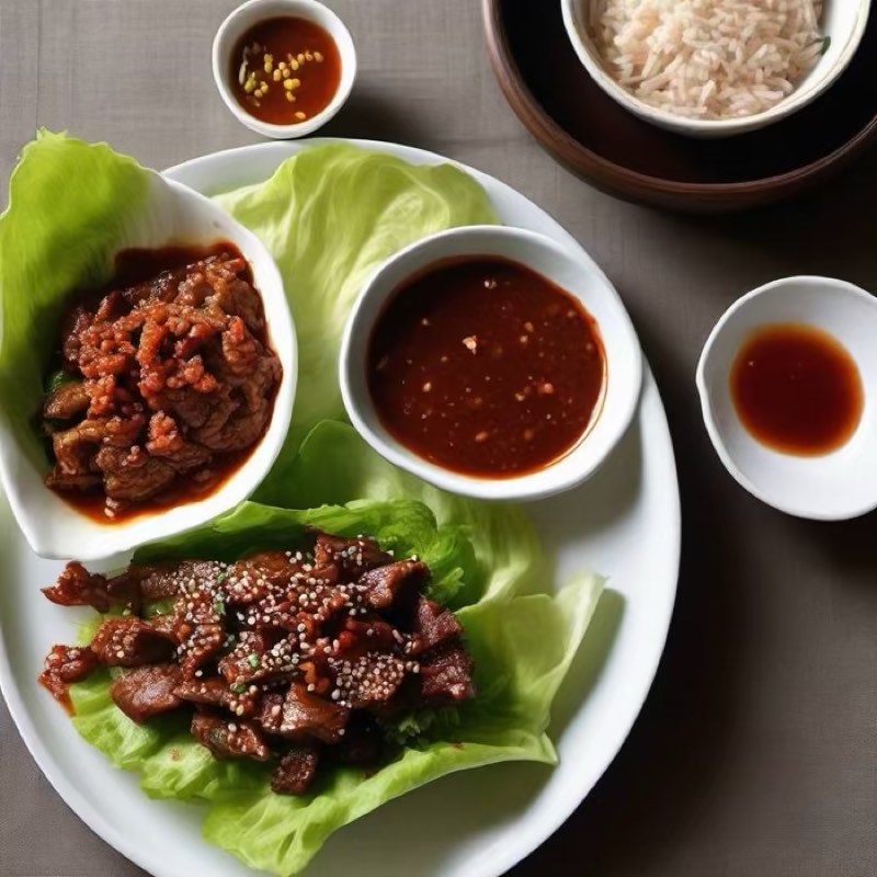AI-generated illustration of Ssamjang Dipping Sauce