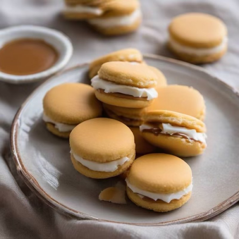 AI-generated illustration of Alfajores de Maicena