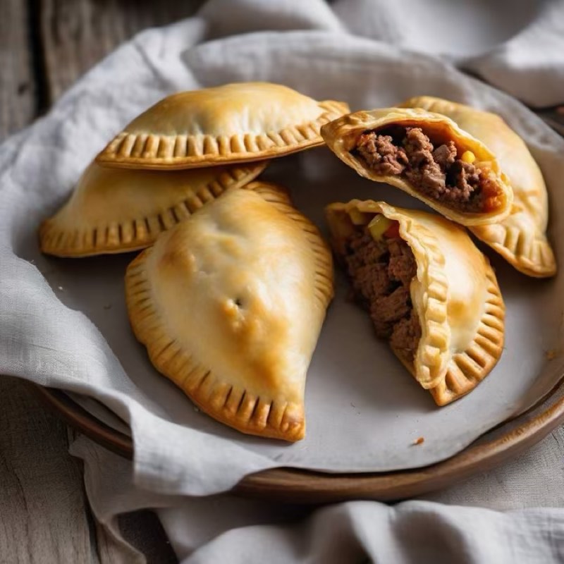 AI-generated illustration of Beef Empanadas
