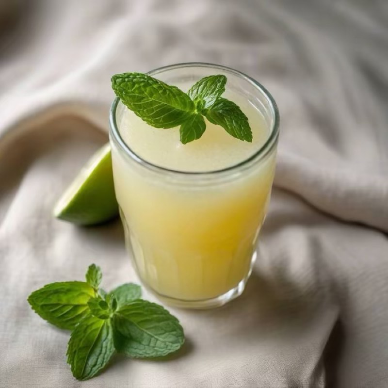 AI-generated illustration of Limonana