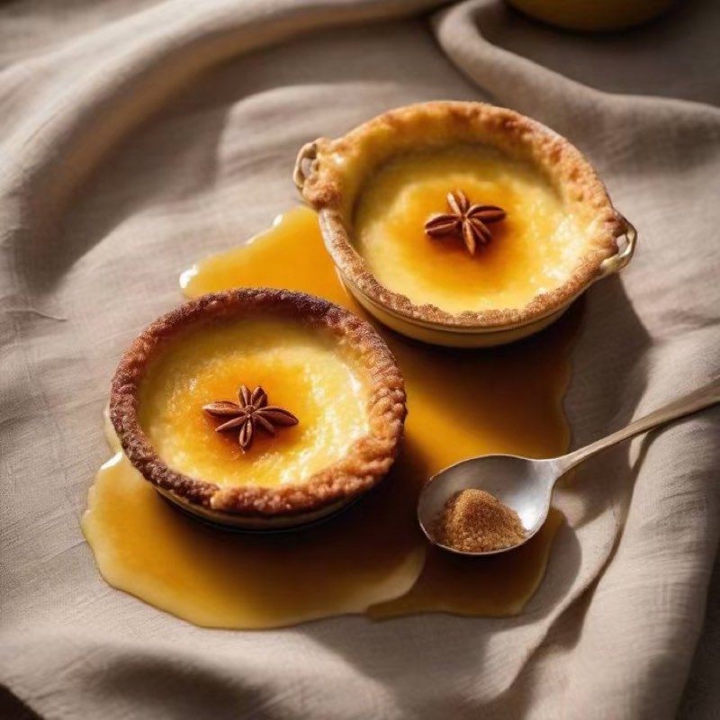 AI-generated illustration of Crema Catalana