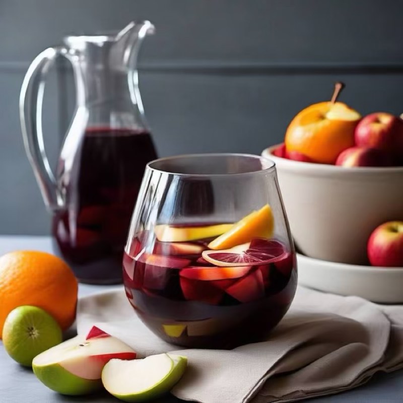 AI-generated illustration of Red Wine Sangria