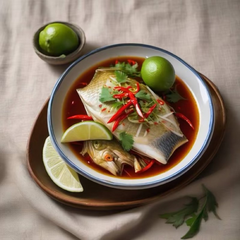 AI-generated illustration of Pla Neung Manao