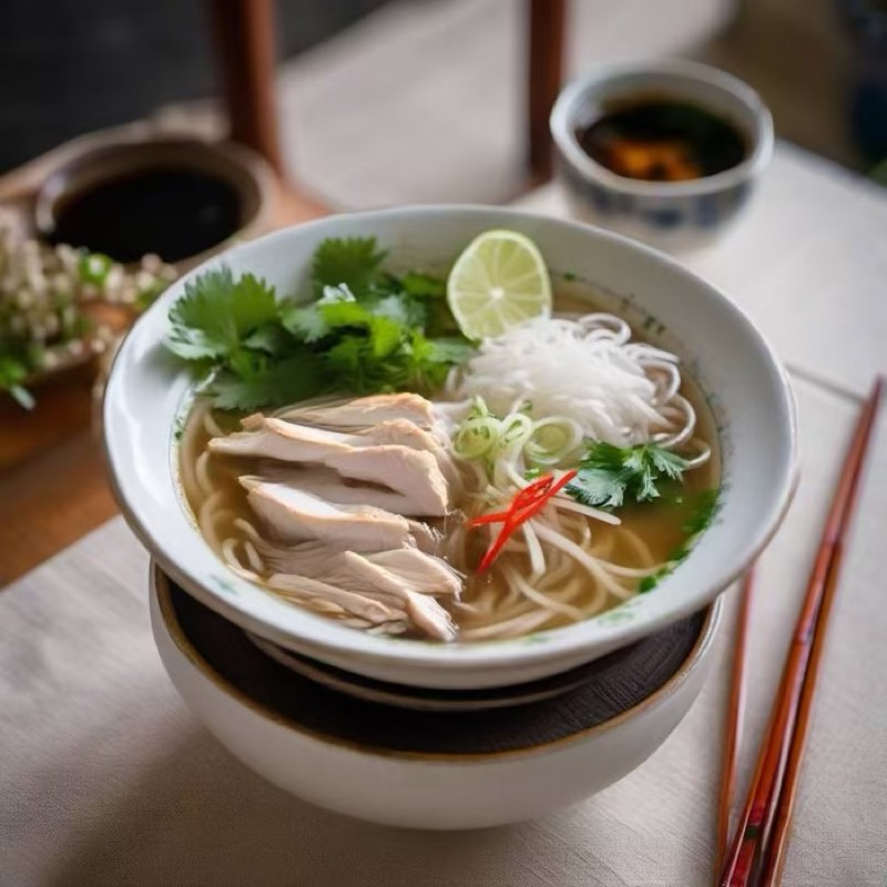 AI-generated illustration of Pho Ga